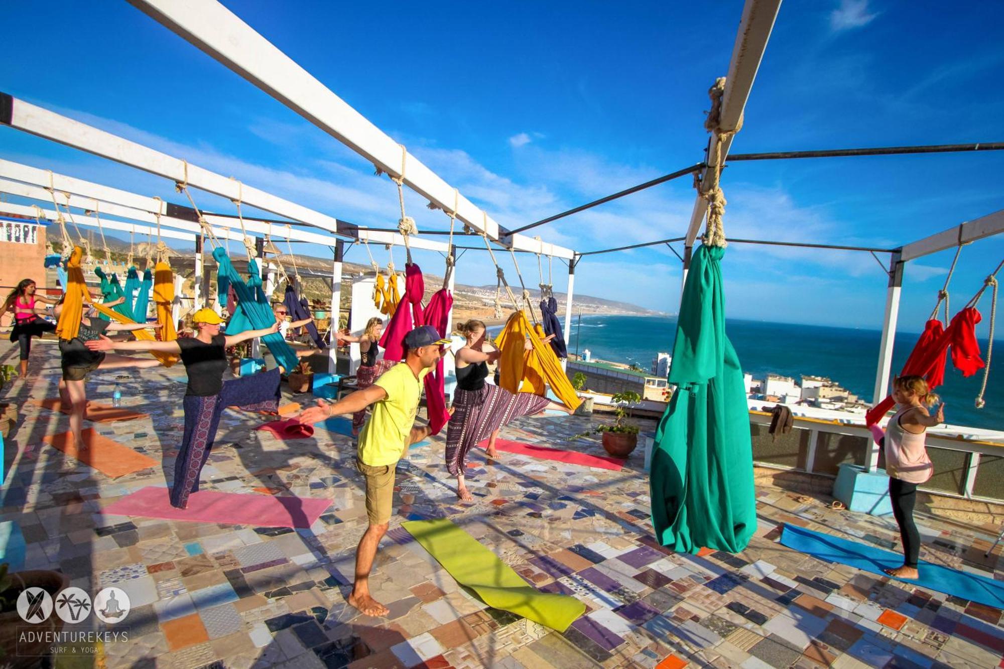 Bed and Breakfast Adventurekeys Surf Yoga Cowork Taghazout Exterior foto
